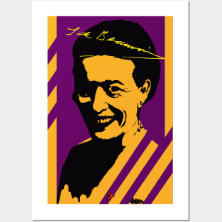 Simone de Beauvoir Posters and Art